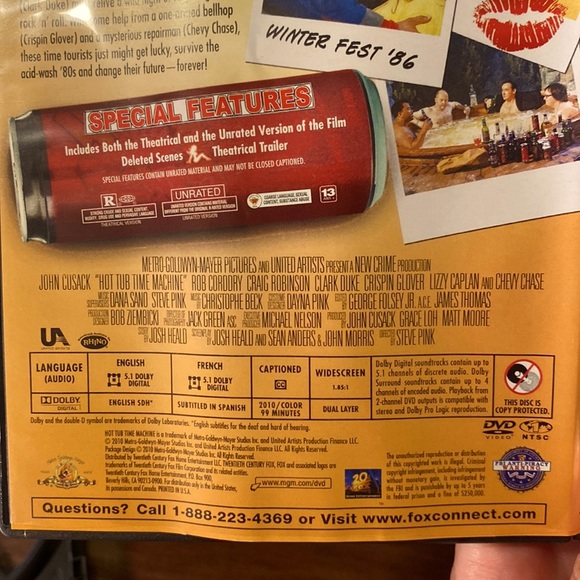 3 DVD movies - The Hangover (blu-ray), Pineapple Express, Hot Tub Time Machine - Picture 14 of 16